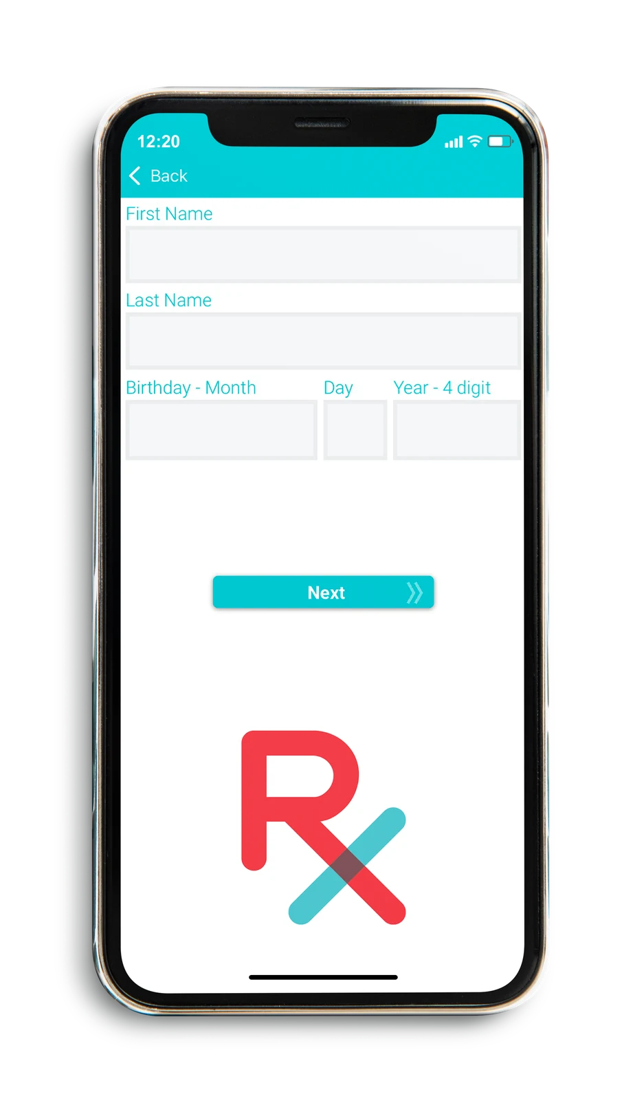 RxLocal app on a phone